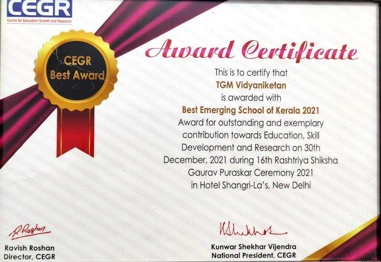 CEGR Award 2021